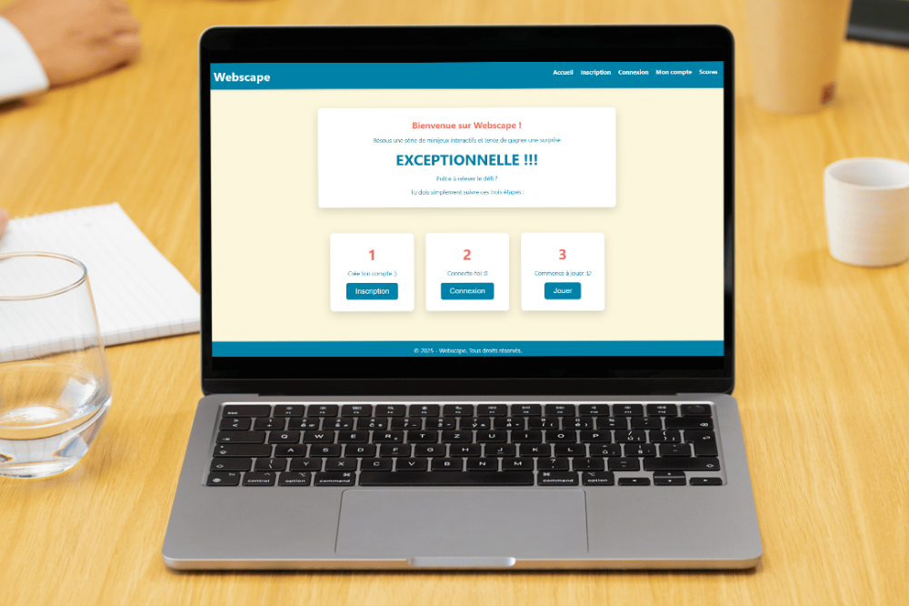 mockup webscape