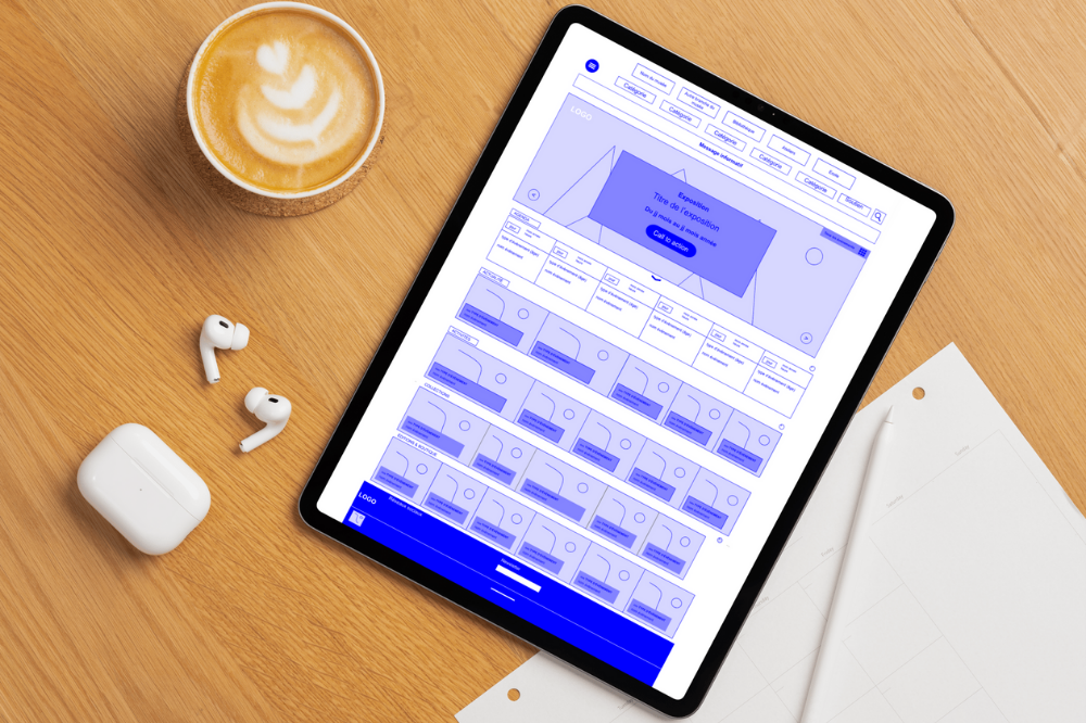mockup wireframe MAD